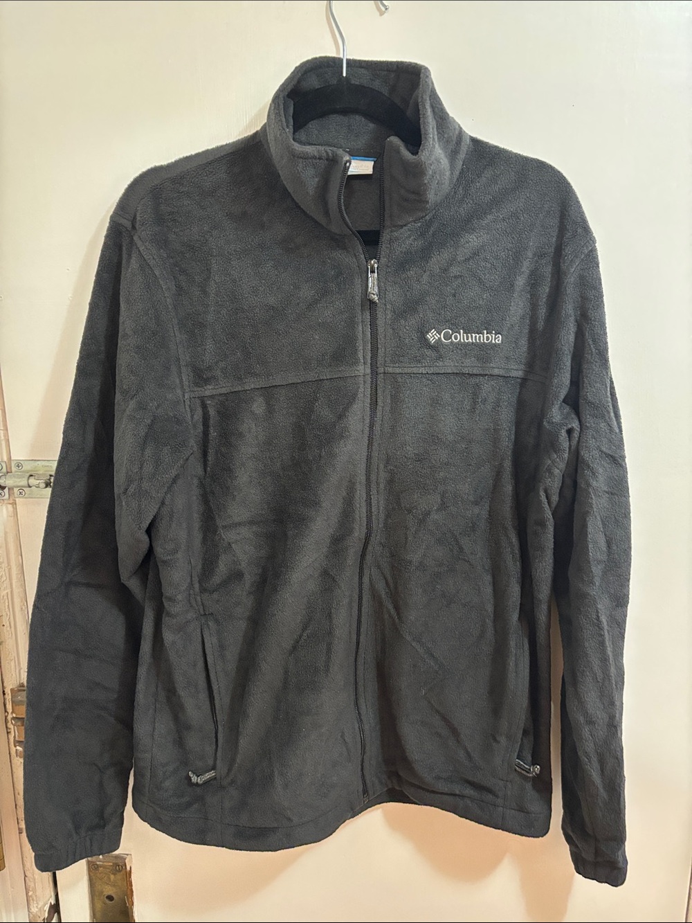 Columbia Black Full-Zip Performance Fleece Jacket